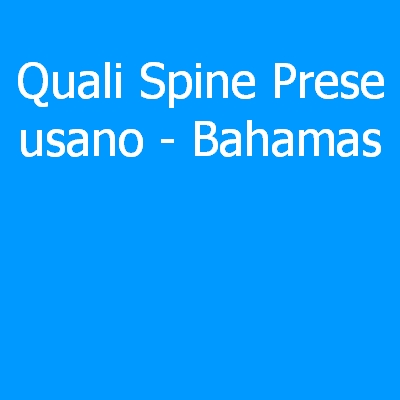 Bahamas – Quali spine (prese) eletriche si usano?