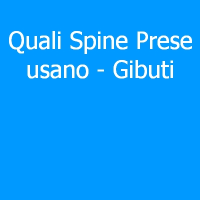 Gibuti – Quali spine (prese) eletriche si usano?