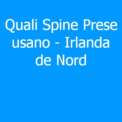 Irlanda del Nord – Quali spine (prese) eletriche si usano?