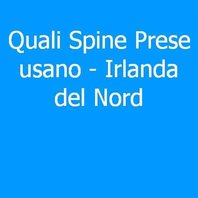 Irlanda de Nord – Quali spine (prese) eletriche si usano?
