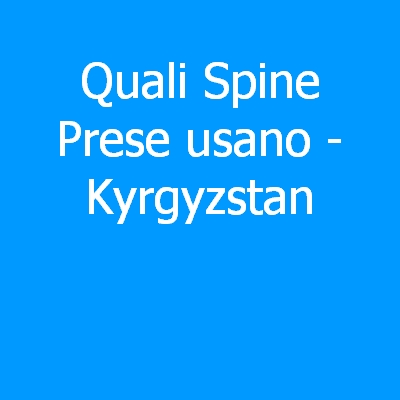 Kyrgyzstan – Quali spine (prese) eletriche si usano?