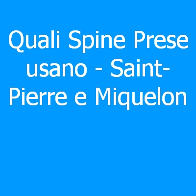 Saint Vincent e Grenadine – Quali spine (prese) eletriche si usano?